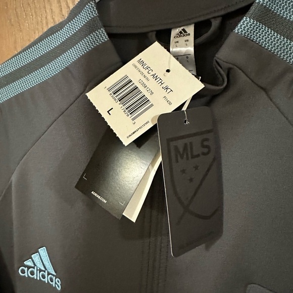 Authentic Adidas Minnesota United Warmup Field Jacket - Picture 3 of 3